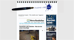 Desktop Screenshot of becklog.zeitgeist-online.de
